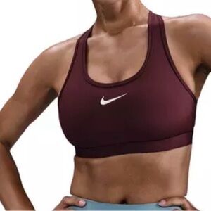 Nike Women's Burgundy Sports Bra size XS